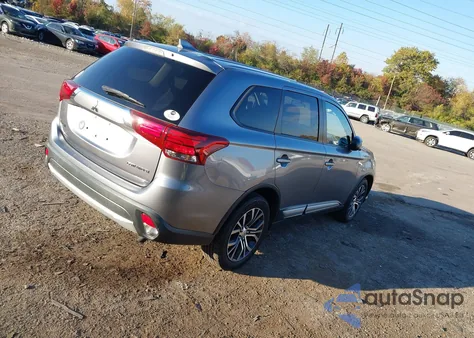 2017 Mitsubishi Outlander Es from USA, damaged, VIN JA4AD2A3XHZ031822